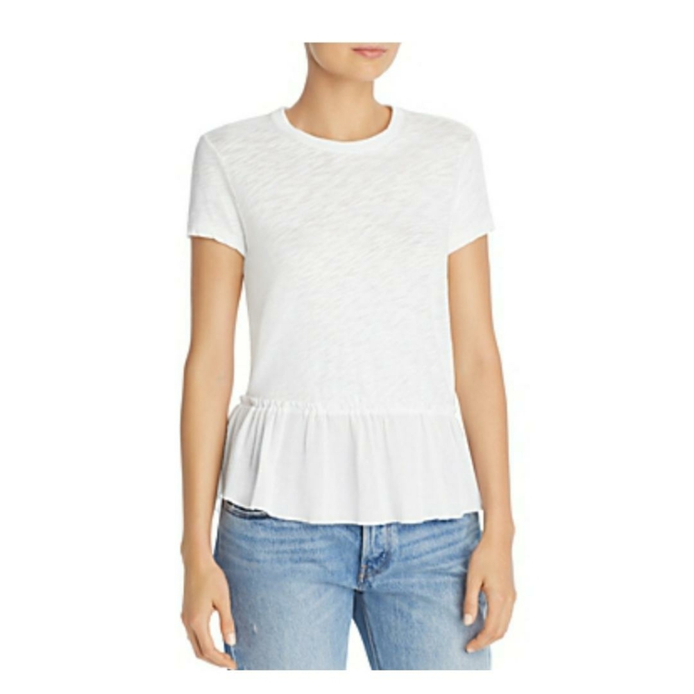 ATM
Anthony Thomas Melilo Slub Jersey Peplum Tee - Picture 5 of 5